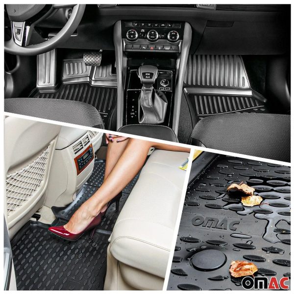 2013-2022 Buick Encore Floor Mats & Cargo Liner Full Set All Weather Black Online now - Image 2