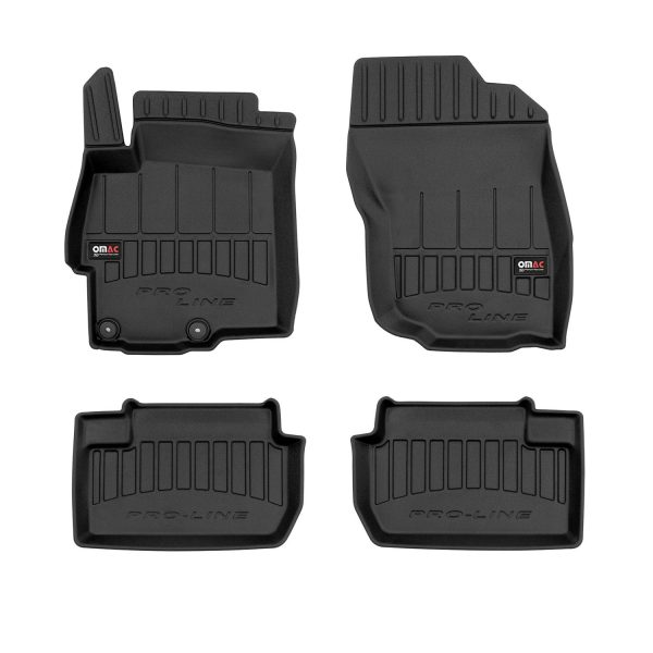 2008-2017 Mitsubishi Lancer   Lancer Evo Premium Floor Mats Liners Full Set All Weather Heavy Duty For Sale