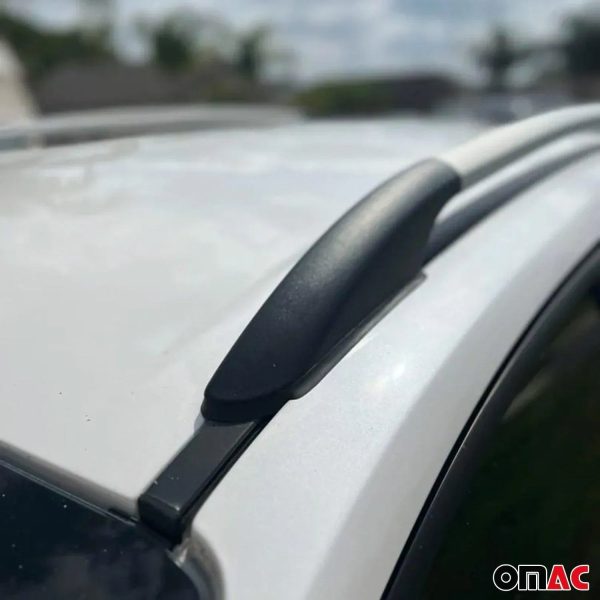 2013-2019 Ford Escape Roof Rack Rails Side Rails Silver Fashion - Image 4
