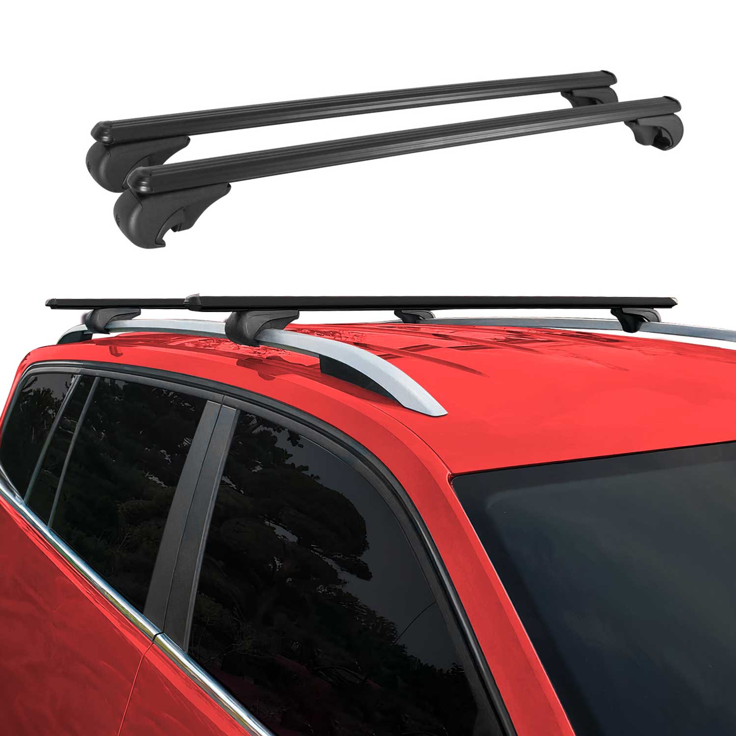 2008-2012 Ford Escape Roof Rack Cross Bars Luggage Carrier 2 Pcs Online Sale