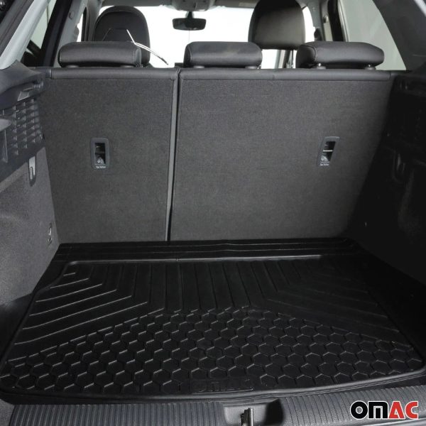 Toyota Avalon Semi-Custom fit Cargo Mats Liner All Weather Black Rubber Fashion - Image 2