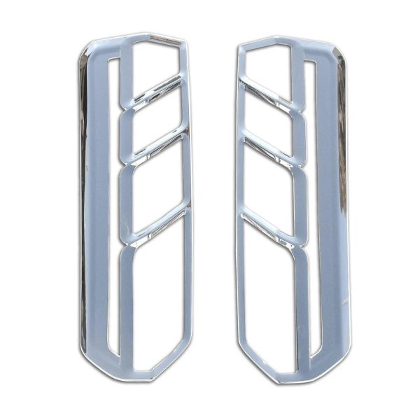 2015-2020 Ford Transit 350 Rear Brake Stop Light Frame Trim Silver 2 Pcs Online now