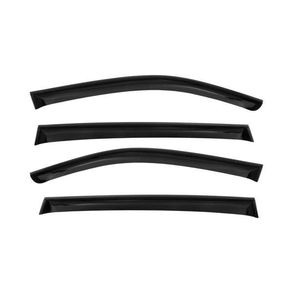 2017-2025 Mazda CX-5 Window Visor Vent Rain Deflector 4Pcs Smoke Online Hot Sale - Image 2