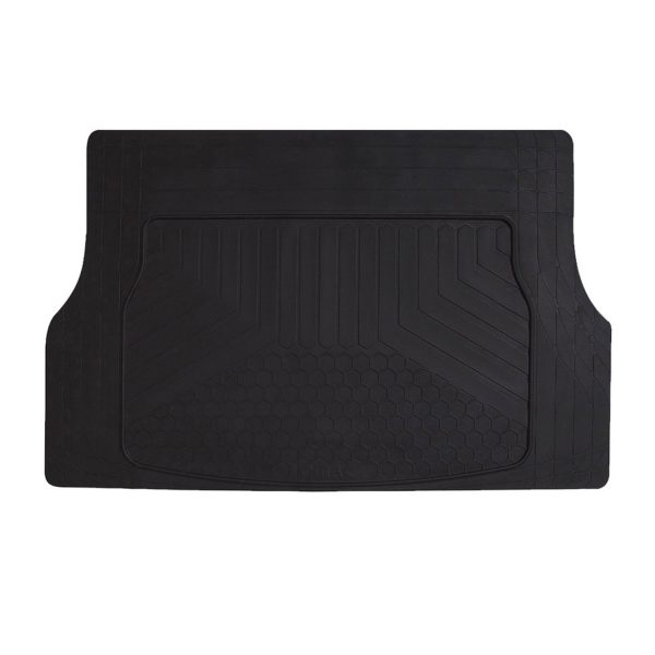 VW Tiguan Semi-Custom fit Cargo Mats Liner All Weather Black Rubber Cheap