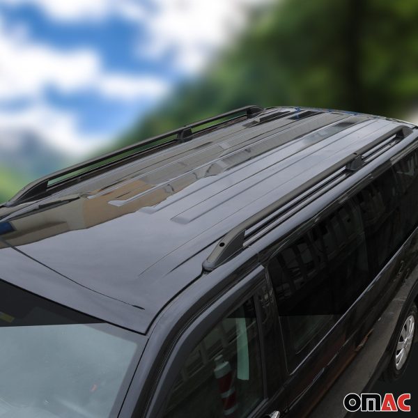 2012-2018 Opel Combo Roof Rack Rails Side Rails Black Online Hot Sale - Image 2