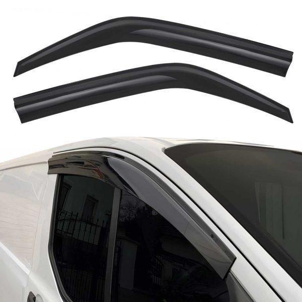 2006-2018 Mercedes Sprinter W906 Window Visor Vent Rain Deflector 2Pcs Smoke on Sale