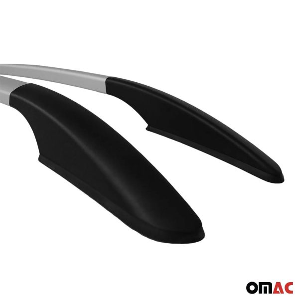 2013-2019 Ford Escape Roof Rack Rails Side Rails Silver Fashion - Image 5