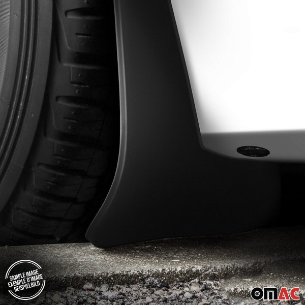 2015-2019 Ford Edge Mud Guards Splash Mud Flaps Black 2 Pcs Discount - Image 2