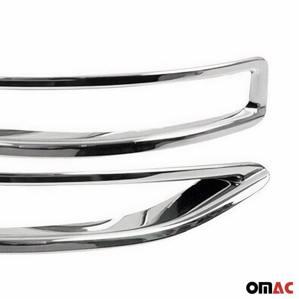 2016-2022 BMW X1 F48 xLine Rear Fog Light Lamp Frame Trim ABS Chrome 2 Pcs For Cheap - Image 2