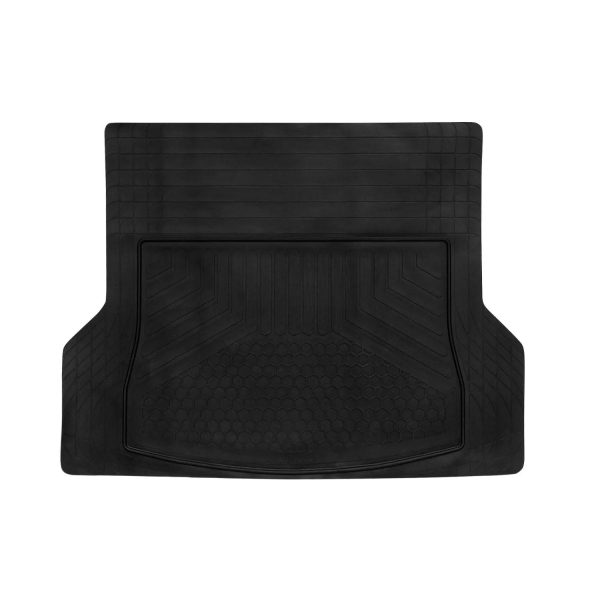 Audi Q8 Semi-Custom fit Cargo Mat Liner Waterproof Rubber Black 1Pc For Discount