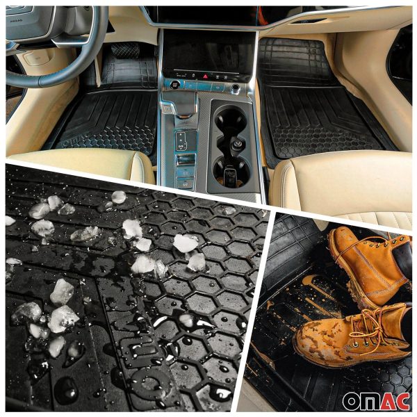 2017-2022 Buick Encore Semi-Custom fit Floor Mats & Cargo Liner Black Cheap - Image 2