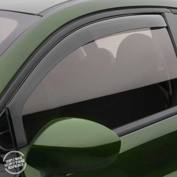 2006-2011 Honda Civic Sedan Window Visor Vent Rain Deflector 2Pcs Smoke Online Sale