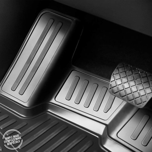 2003-2014 Volvo XC90 Floor Mats Liners Full Set All Weather 5 Seats Black Discount - Image 5